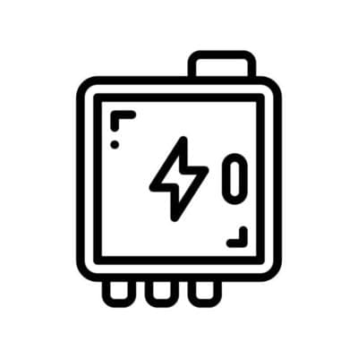 Illustration of a fusebox preventing electrical fires